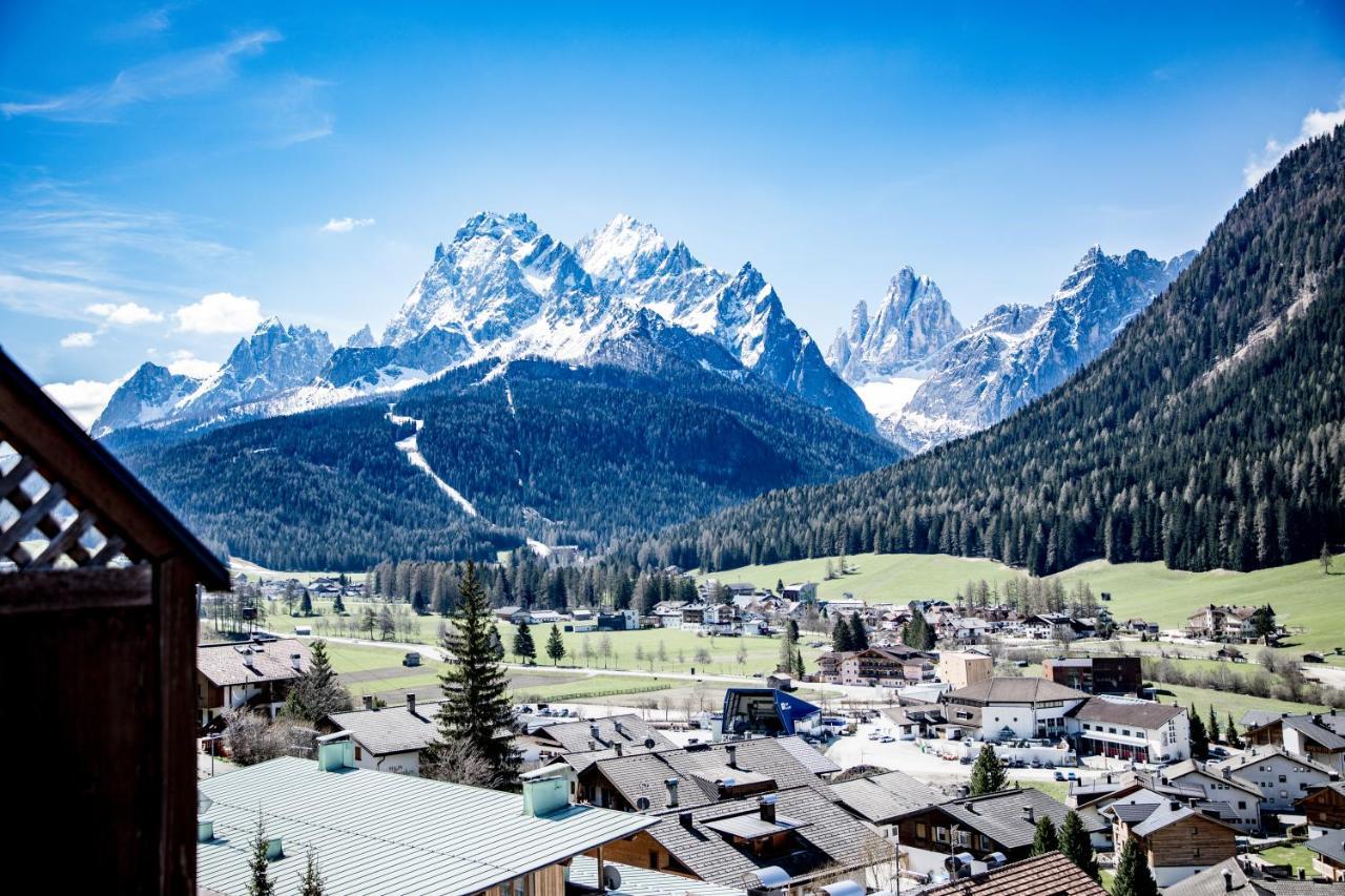Hotel Gruber Sexten Bagian luar foto